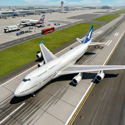 Значок City Airplane Flight Sim Games